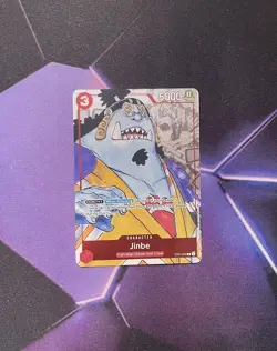 One Piece TCG: English 1st Anniversary Set ST01-005 Jinbe (Promo) - MINT - Image 1