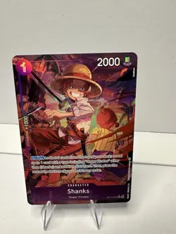 Shanks (065) (Alternate Art) OP13-065 Carrying On His Will Foil - Image 1