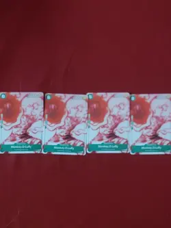 Monkey D. Luffy Playset - P-061 x4 - Starter Deck 16 - One Piece TCG - English - Image 1