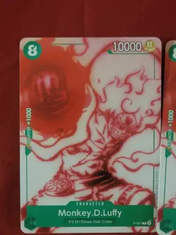 Monkey D. Luffy Playset - P-061 x4 - Starter Deck 16 - One Piece TCG - English - Image 2