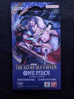One Piece TCG: The Azure Sea's Seven Lot Of ×2 Sleeved Boosters OP-14 English. - Image 4