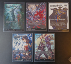 ✨MTG Magic Card - 5 cartes U Baron Rivalry, Golbez, Thrum ... + Final Fantasy - Image 1
