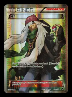 Pokemon Card AZ 117/119 Phantom Forces XY Full Art Trainer FA Holo Rare MP 2014 - Image 1