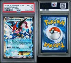 PSA 7 ASH GRENINJA EX Holo 218/XY-P Pokemon GRADED CARD 2016 GEM MT - Image 3