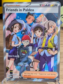 Friends in Paldea 137/131 SV: Prismatic Evolutions Pokemon Card NM - Image 1
