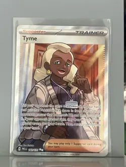 Tyme - 143/131 - Ultra Rare - Prismatic Evolution - Pokemon Card - NM/M - Image 1
