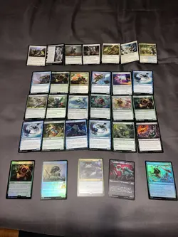 MTG FROGS + TOADS themed Magic The Gathering Card Lot+ BONUSES - Image 1