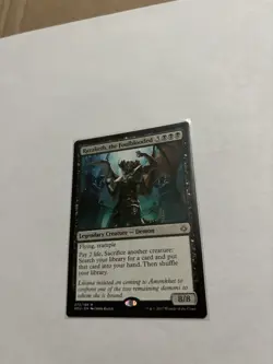 Razaketh, the Foulblooded #73 Hour of Devastation Regular Mythic M/Nm Mtg - Image 1