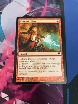 MTG - GALVANIC BLAST - COMMON - NM - SCARS OF MIRRODIN - Image 1