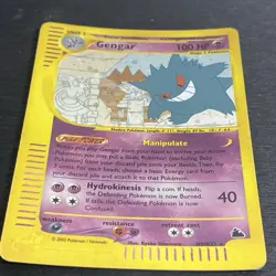 Gengar H9 Rare Holo Skyridge 2003 Vintage Pokemon E-Reader SWIRL 🌀🌀 - Image 5