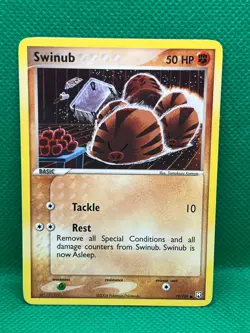 Pokemon Tcg Swinub 79/109 - Team Rocket Returns - Non Holo - Image 1