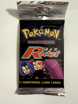 Pokemon Team Rocket Booster Pack Team Rocket Artwork Single Pack (long crimp) 742818061766 - Image 1