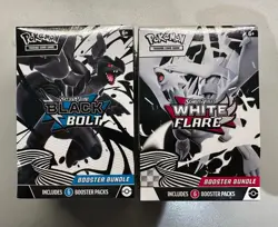 Pokemon TCG: Scarlet & Violet Black Bolt & White Flare Booster Bundle - New - Image 1