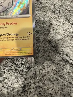 Pokemon Pachirisu TCG Holo Shiny Rare Card Paldean Fates 138/091 NEAR MINT - Image 4