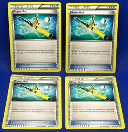 Pokemon TCG Super Rod 149/162 Breakthrough Non-Holo x4 - Image 1