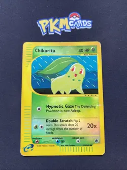 Pokemon TCG Chikorita Expedition 99/165 Reverse Holo MP. - Image 1