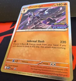 Ceruledge MEP 014 Phantasmal Flames Stamped Prerelease Pokemon Tcg Mep014 - Image 4