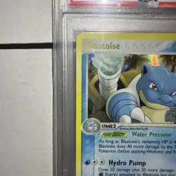 PSA 9 2006 Pokemon EX Crystal Guardians Blastoise Reverse Holo 14/100 - Mint! - Image 2