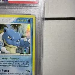 PSA 9 2006 Pokemon EX Crystal Guardians Blastoise Reverse Holo 14/100 - Mint! - Image 3