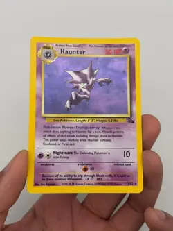 Haunter 6/62 Unlimited Fossil Holo NM Pokemon - Image 3