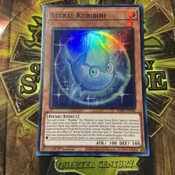 Yugioh Astral Kuriboh RA04-EN040 Super Rare 1st Edition NM/M - Image 1
