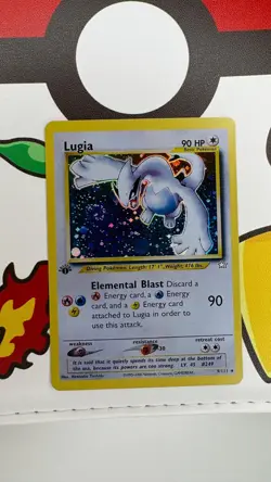 Lugia 1st Edition - English Pokemon Neo Genesis Set 2000 - Holo Artcard - Image 1