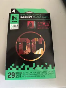 NEW & SEALED HRO Chapter 1 - 4 Booster Pack Box - New - Sealed 1 THE BATMAN CARD - Image 1