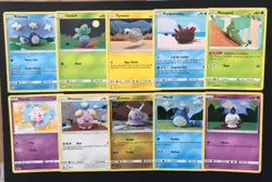 10 X Asako Ito Illustrator Bundle Pokemon Cards Crotchet Craft Knitted Oddish - Image 1