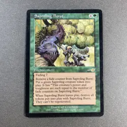 MTG Saproling Burst Nemesis Regular Magic The Gathering - Image 1