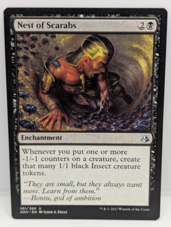 Nest of Scarabs Amonkhet Regular NM MTG - Image 1