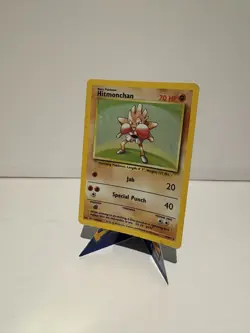 Pokemon TCG Hitmonchan 7/102 Holo Base Set 1999 - Image 1