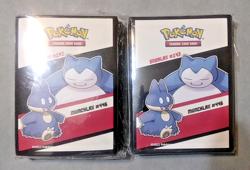 Pokemon TCG, Ultra Pro Snorlax & Munchlax Standard Deck Protector Sleeves - Image 1