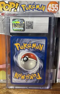 2005 Chikorita 51/115 EX Unseen Forces stamped Reverse Holo Pokemon CGC 7.5 NM - Image 2