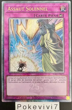 Carte YU-GI-OH! ASSAUT SOLENNEL RA02-FR079 QCSR NEUF - Image 1