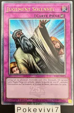 Carte YU-GI-OH! JUGEMENT SOLENNEL RA02-FR075 QCSR NEUF - Image 1