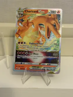 Pokemon TCG Charizard VSTAR Crown Zenith Holo Ultra Rare Card 019/159 - Image 1