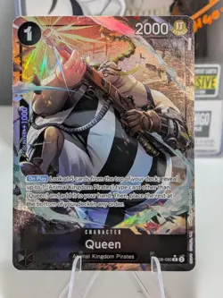 One Piece Card Game Queen (Alt Art) OP08-080 R Two Legends eng Edition - Image 1
