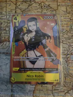 Nico Robin ST29-009 Parallel Starter Deck Promo One Piece Card English - Image 1