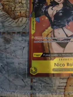 Nico Robin ST29-009 Parallel Starter Deck Promo One Piece Card English - Image 2