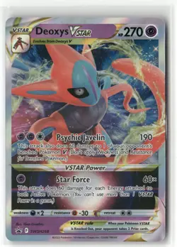 Pokemon Deoxys VSTAR - Promo SWSH: Sword & Shield Promo Cards SWSH268 NM Not PSA - Image 1
