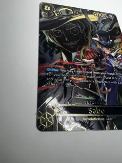 OP07-118 SP SEC Sabo OP13 One Piece Card Game English Carrying On His Will - Image 5
