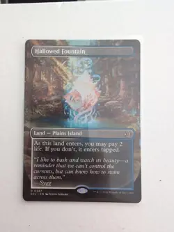 x1 Hallowed Fountain - Borderless R MTG Lorwyn Eclipsed M/NM, English - Image 1