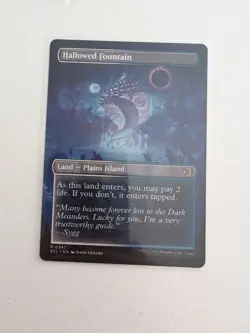 x1 Hallowed Fountain - Borderless R MTG Lorwyn Eclipsed M/NM, English - Image 2