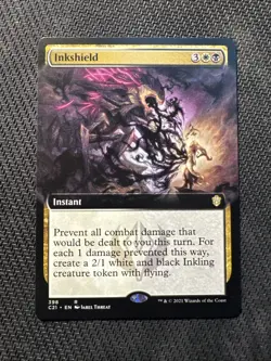 Inkshield (Extended Art) Commander 2021 Regular - Image 1