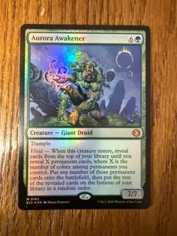FOIL Aurora Awakener Lorwyn Eclipsed - Image 1