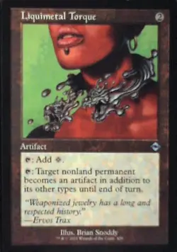 Liquimetal Torque (Retro Frame) - Modern Horizons 2: #428, MTG Lp C285 - Image 1