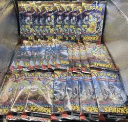 Pokemon TCG Surging Sparks Loose Booster Packs New & Factory Sealed (Lot Of 30) - Image 1