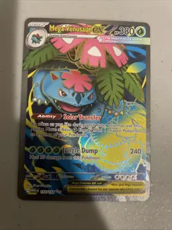 Pokemon TCG Mega Venusaur EX 155/132 Ultra Rare Mega Evolution NM Free Shipping - Image 1