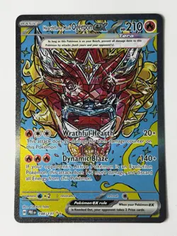 Pokemon Heartflame Mask Ogerpon ex 148/131 Prismatic Evolutions SIR Holo - Image 1