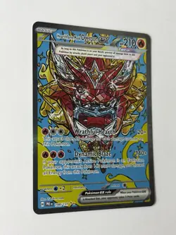Pokemon Heartflame Mask Ogerpon ex 148/131 Prismatic Evolutions SIR Holo - Image 3